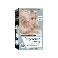 L'Oreal Paris Preference краска д/волос кислотн.тонер жемчужн.блонд питан. б/желтиз. 174мл карт/уп /