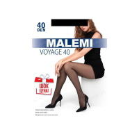 Malemi Женские колготки с шортиками Voyage 40 den Nero размер M