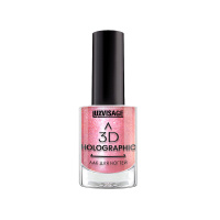 Luxvisage Лак для ногтей 3D Holographic с голографическим сиянием тон 719 розовый кварц 11 мл