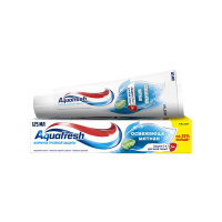 Aquafresh Зубная паста Освежающе-мятная с фтором 125 мл
