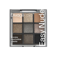 Divage Палетка теней для век Easy Nude Smokey 9 цветов 9 г