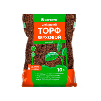 БиоМастер Торф верховой кислый Сибирский 10 л