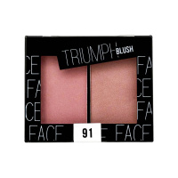 TF Cosmetics Румяна компактные Blush двухцветные тон 91 блаженство 12 г