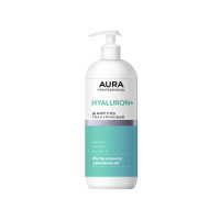 AURA Professional Шампунь гиалуроновый Hyaluron+ Интенсивное увлажнение 1 л
