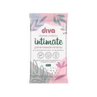 Diva Влажные салфетки Intimate для чувствительной кожи 20 шт