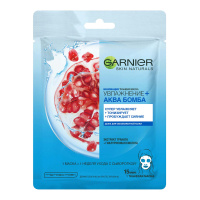 Garnier Тканевая маска для лица Увлажнение+Аква Бомба 32 г