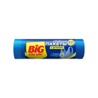 Big City Life Пакеты для мусора с ручками HD 60 л 20 шт