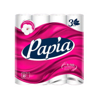 Papia Туалетная бумага трехслойная 16 шт