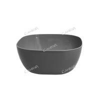 Салатник пластиковый Смарт Мартика серый 18,9x18,9x8,5 см 2 л