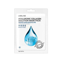 Lebelage Тканевая маска для лица Hyaluronic Collagen Solution с гиалуроновой кислотой и коллагеном 25 г