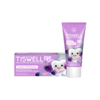 Tiswell Зубная паста детская реминерализующая Ягодный зефир 2-6 лет 60 г