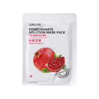 Lebelage Тканевая маска для лица Pomegranate Solution с гранатом 25 г