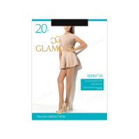 Glamour Женские колготки с шортиками Edera 20 den Nero размер M