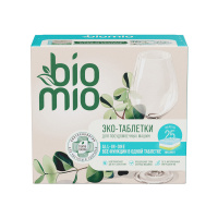 BioMio Эко-таблетки для посудомоечных машин All-in-one с эфирным маслом эвкалипта 25 шт