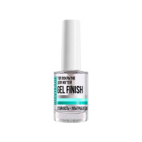 Luxvisage Топ для ногтей глянцевый Gel Finish тон Прозрачный 9 мл