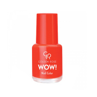 Golden Rose Лак для ногтей Wow тон 38 ярко-красный 6 мл