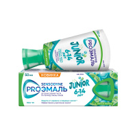 Sensodyne Детская зубная паста Proэмаль Junior со вкусом Мятная жвачка 6-14л. 50 мл