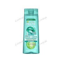 Garnier Шампунь для всех типов волос Fructis Алоэ+Сила гиалурона 400 мл