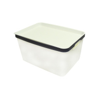 GreenTime Корзина с крышкой Scandi Микс 29.5х22.5х16 см