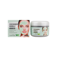Sadoer Пузырьковая маска для лица Cucumber Bubble Огурец и Семена бусенника 100 г