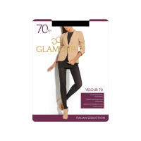 Glamour Женские колготки из микрофибры Velour 70 den Nero размер M