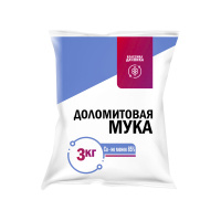 Нов-Агро Известняковая (Доломитовая) мука, Удобрение Для подкормки растений, 3 кг