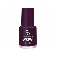 Golden Rose Лак для ногтей Wow тон 63 темно-сливовый 6 мл