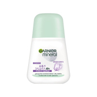 Garnier Дезодорант шариковый Mineral Весенняя свежесть Защита 6-в-1 50 мл