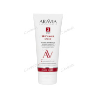 Aravia Маска для роста волос Spicy Hair Mask с кайенским перцем и маслом усьмы 200 мл