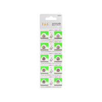 T&E Батарейки алкалиновые 1,55V тип LR41 10 шт