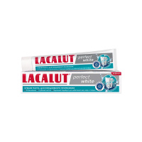 Lacalut Зубная паста Perfect white Отбеливающая для удаления налёта 75 мл