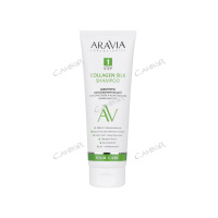 Aravia Шампунь биоламинирующий Collagen Silk Shampoo с коллагеном и аминокислотами 250 мл