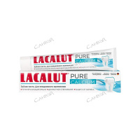 Lacalut Зубная паста Pure Calcium с кальцием и цветочной водой 75 мл