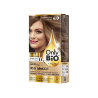 Only Bio Крем-краска для волос Color тон 6.0 Натуральный русый 115 мл
