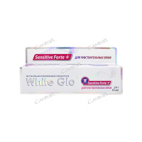 White Glo Зубная паста Sensitive Forte+ отбеливающая для чувствительных зубов 24 г