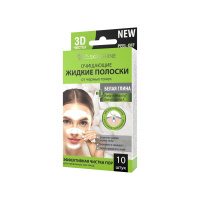 Skin Shine Жидкие полоски от черных точек Белая глина Очищающие 3х10 мл