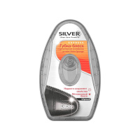 Silver Губка для обуви Premium с дозатором Черный
