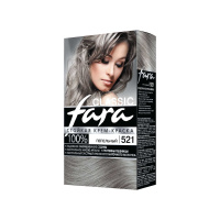 Fara Краска для волос кремовая стойкая Classic тон 521 Пепельный 115 мл