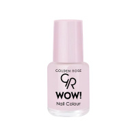 Golden Rose Лак для ногтей Wow тон 126 бледно-лиловый 6 мл