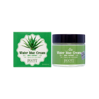 Jigott Крем для лица Aloe Water blue Cream Успокаивающий с алоэ 70 мл