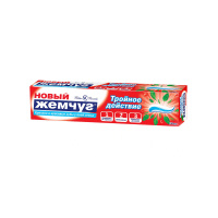 Новый жемчуг Зубная паста Тройное действие 100 мл