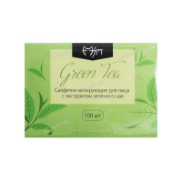 Mafa MeiRen Салфетки косметические матирующие для лица с экстрактом зеленого чая 100 шт.