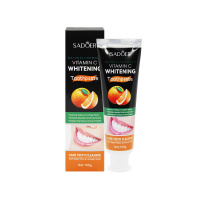 Sadoer Зубная паста Natural formula отбеливающая с витамином С и экстрактом цитруса 100 г