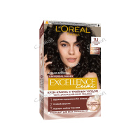 L'Oreal Paris Excellence NUDES краска д/волос кремов. 1U черный стойкий цвет 192мл 1шт / 6шт / AA343