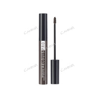 Relouis Гель для бровей и ресниц Pro Waterproof Color Brow Gel водостойкий оттеночный тон 04 dark brown 6 мл