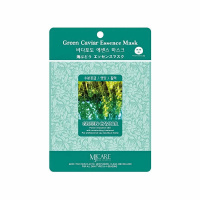 MJ Care Тканевая маска для лица Green Caviar с эссенцией морского винограда 23 г