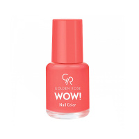 Golden Rose Лак для ногтей Wow тон 36 кораллово-красный 6 мл