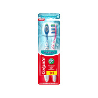 Colgate Зубная щетка Макс Блеск средней жесткости 1+1 шт