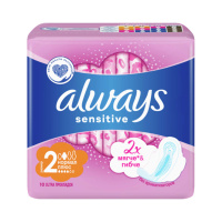 Always Прокладки гигиенические Sensitive Ultra Normal Plus 10 шт