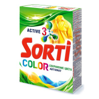 Sorti Color порошок д/стирки 350 гр. автом. д/цветн.б. свеж. карт./уп 1шт / 24шт / 8511-3 / 014019